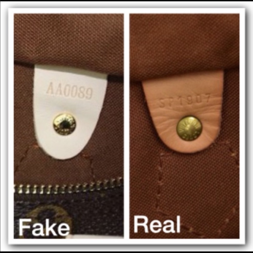 Spot a fake Louis Vuitton!
